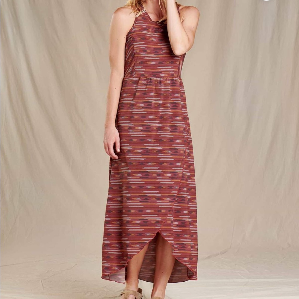 NWOT Toad & Co Sunkissed Maxi Raisin Blanket Dress